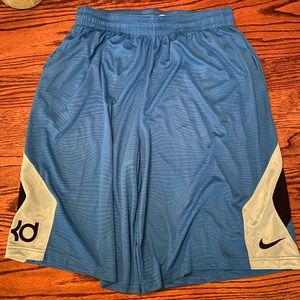 Nike KD Men’s XL Dri Fit Blue Shorts